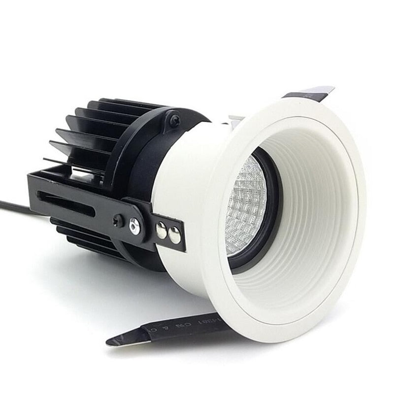 LED Recessed Ceiling 110V 120V 220V 230V 10W 15W 20W COB Lamps Down Light Downlight for Home Hotel Shop Stores Lights