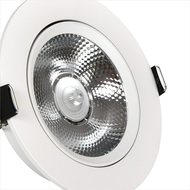LED Round COB Downlight Ultra-Thin Embedded 3W-25W AC 90-260V Anti-Glare Spotlight 3000K 4000K 6000K For Home Lighting