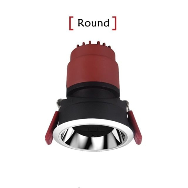 Munich Series Downlight Led Lamp Indoor Recessed Led Ceiling Light Spot Light For Bedroom Living Room Hall Corridor 7W 12W 15W