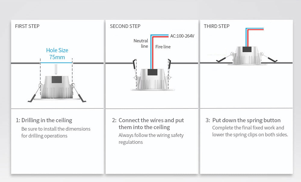 LED Downlight APP control 16 kinds RGBWW 4.5w Round Recessed Lamp 100V-264V Led Bulb Bedroom Kitchen Indoor LED Spot Lighting