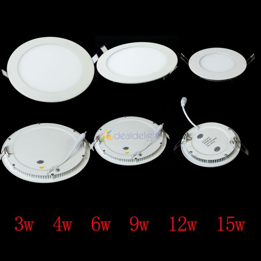 3w/5W/6W/9W/12W/15W/18W led panel lighting Downlight AC85-265V , Warm /Cool white,indoor lighting