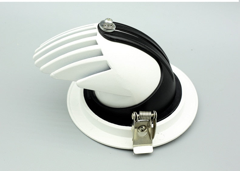 KHLITEC 5W 7W 10W 12W 15W Adjustable LED COB Downlight Rotatable LED Trunk Light Gimbal Gimble Direction Adjustable Spotlight