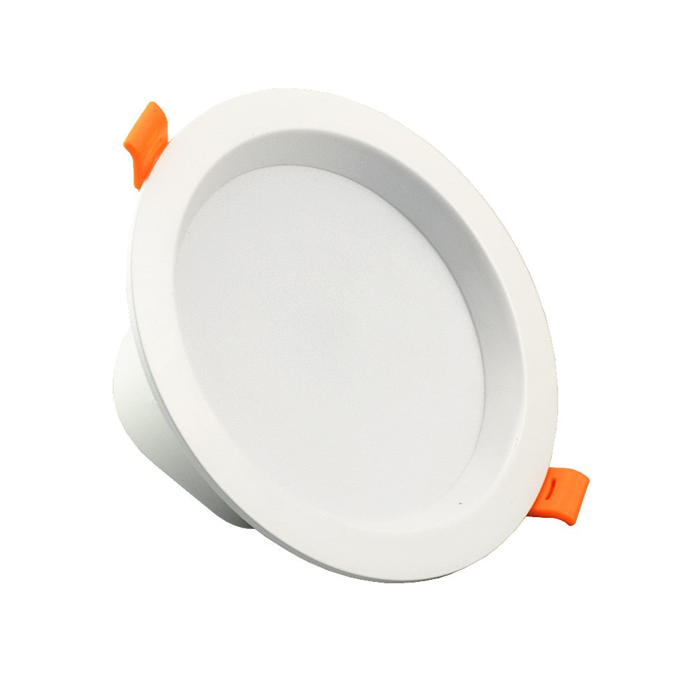 LED Downlights 5W 7W 9W Warm white Pure white Cool white dimming changable 6 pack smart lamp 3colors SMD LED ceiling lamp