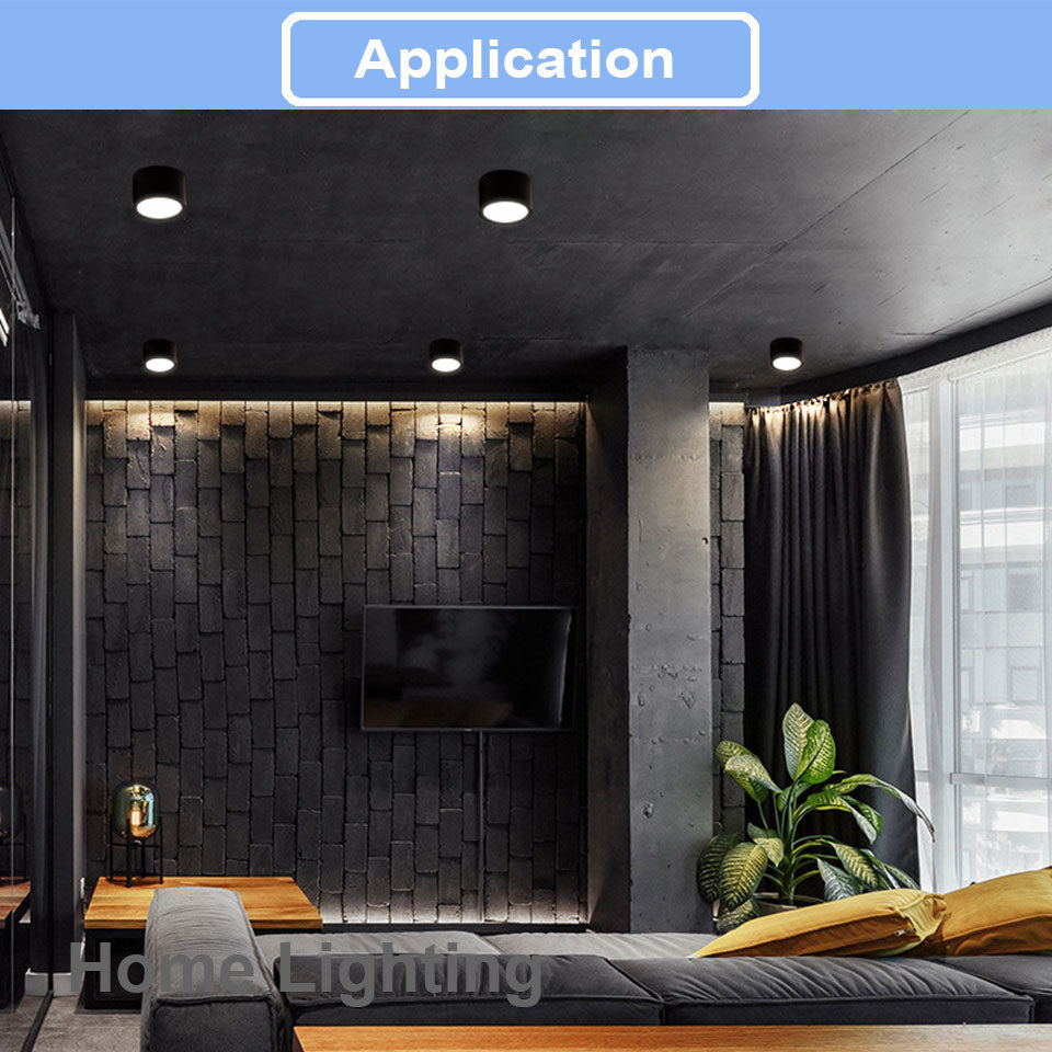 LED Downlight 14W 20W 30W Surface Mounted 1 Head 2 Head LED LED Grille Light AC85-265V COB LED Spot For Home Decor