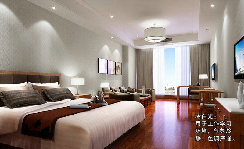 square or round AC110V AC220V AC240V Cold white/Warm white Aluminum 10W 12W 15W LED COB ceiling lamps downlight