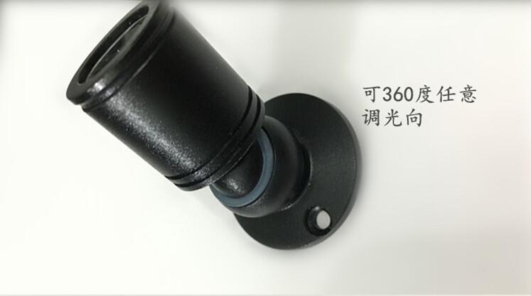 led spot light mini led downlight 10pcs/lot AC85-265V white or warm white cabinet led light RoHS CE 1W