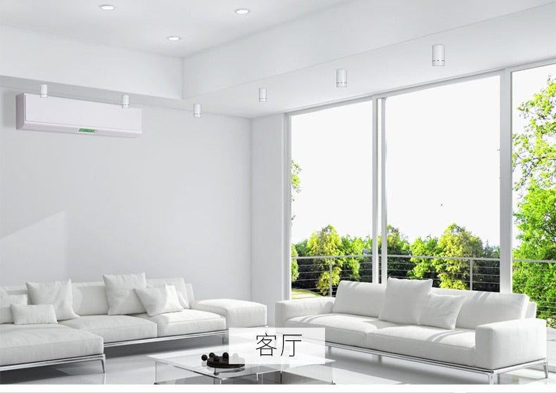 LED Downlights 7W 12W 15W Surface Mounted LED Ceiling Lamps Spot Light LED Downlights AC85V-265V