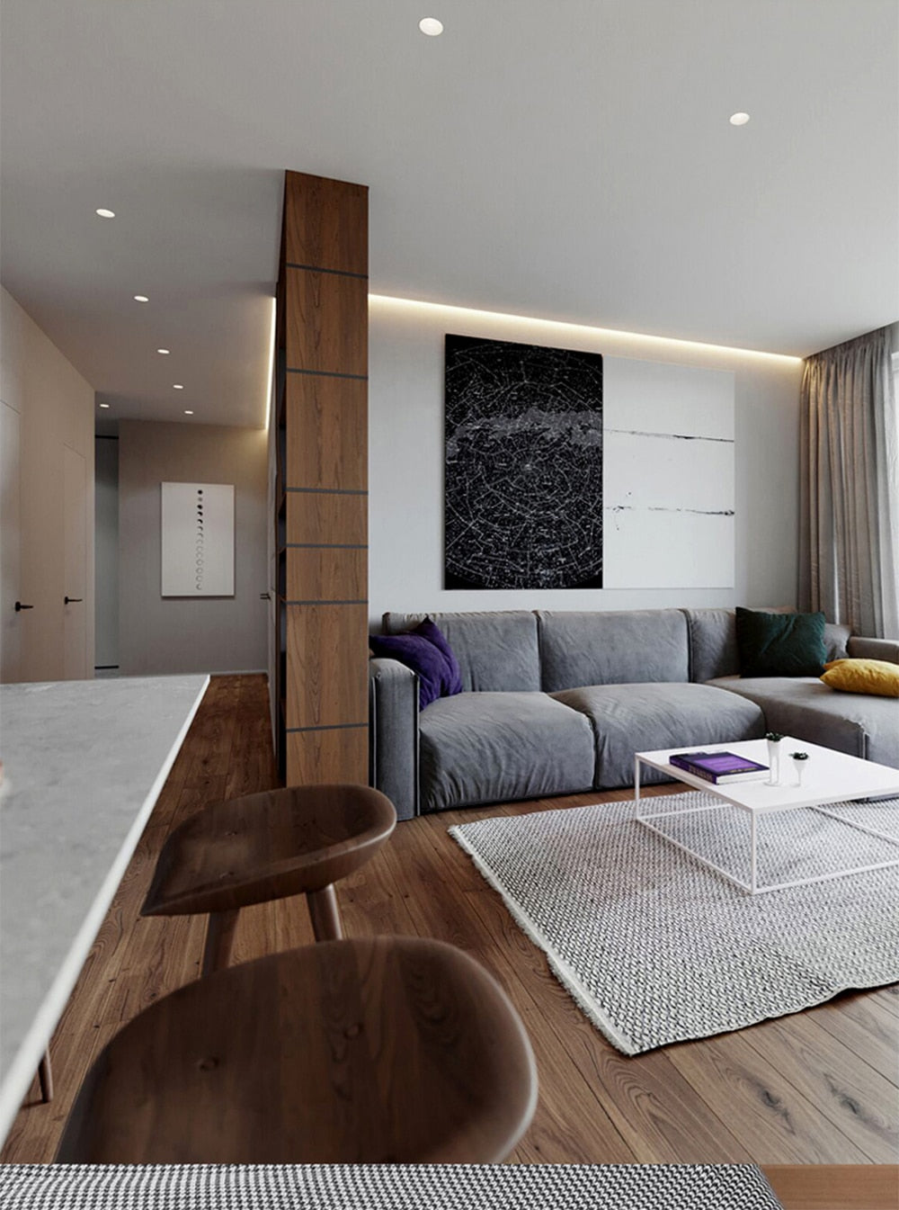 Dimmable Anti-Glare Recessed Downlight 3W 5W 7W 9W 12W 15W 18W Round AC220V Indoor Background LED Ceiling Spot Light