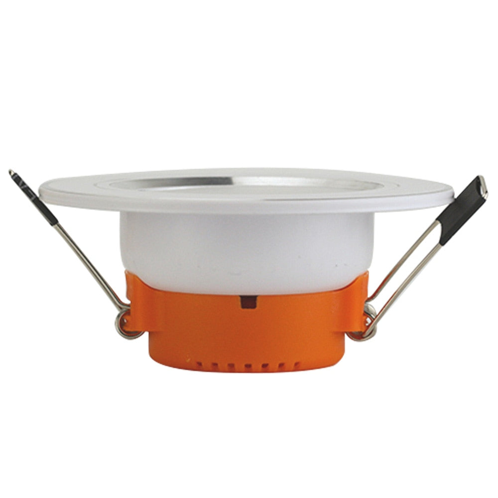 LED Down light Changeable 3W 4pcs Ceiling Recessed Light With Driver 3 Color Change Warm White Nature White Cool White