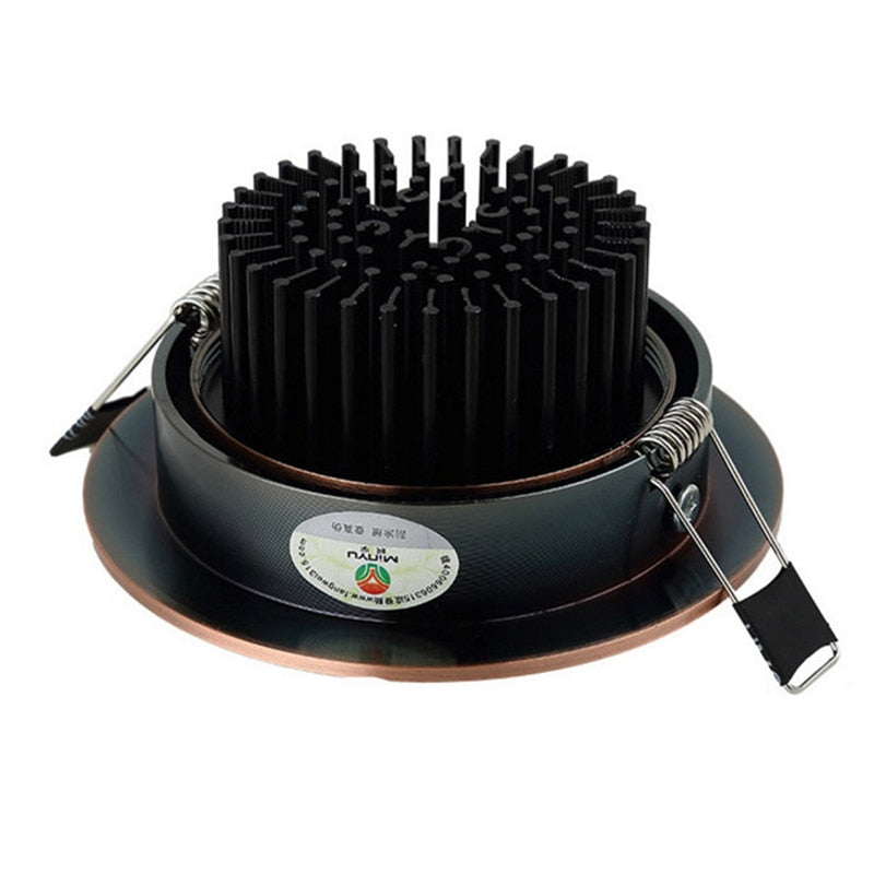 European COB Downlight 3W/5W/9W/15W AC85-265V Dimmable Downlight Lamp Recessed lighting indoor lighting