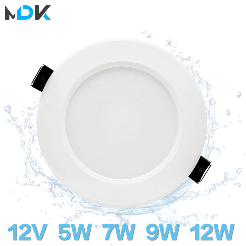 Led Downlight 5W 7W 9W 12W AC/DC 12V Ceiling lamp Recessed Cold Natural Warm white Indoor Lighting