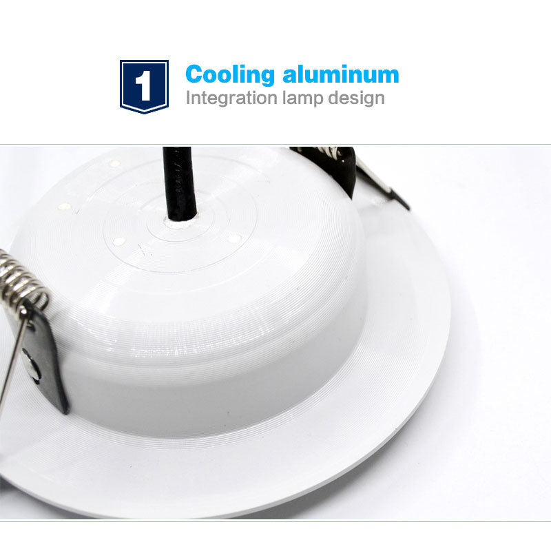 Led Downlight 5W 7W 9W 12W AC/DC 12V Ceiling lamp Recessed Cold Natural Warm white Indoor Lighting