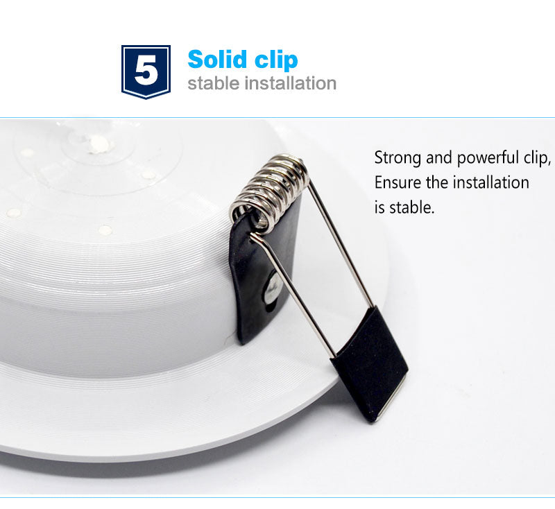 Led Downlight 5W 7W 9W 12W AC/DC 12V Ceiling lamp Recessed Cold Natural Warm white Indoor Lighting