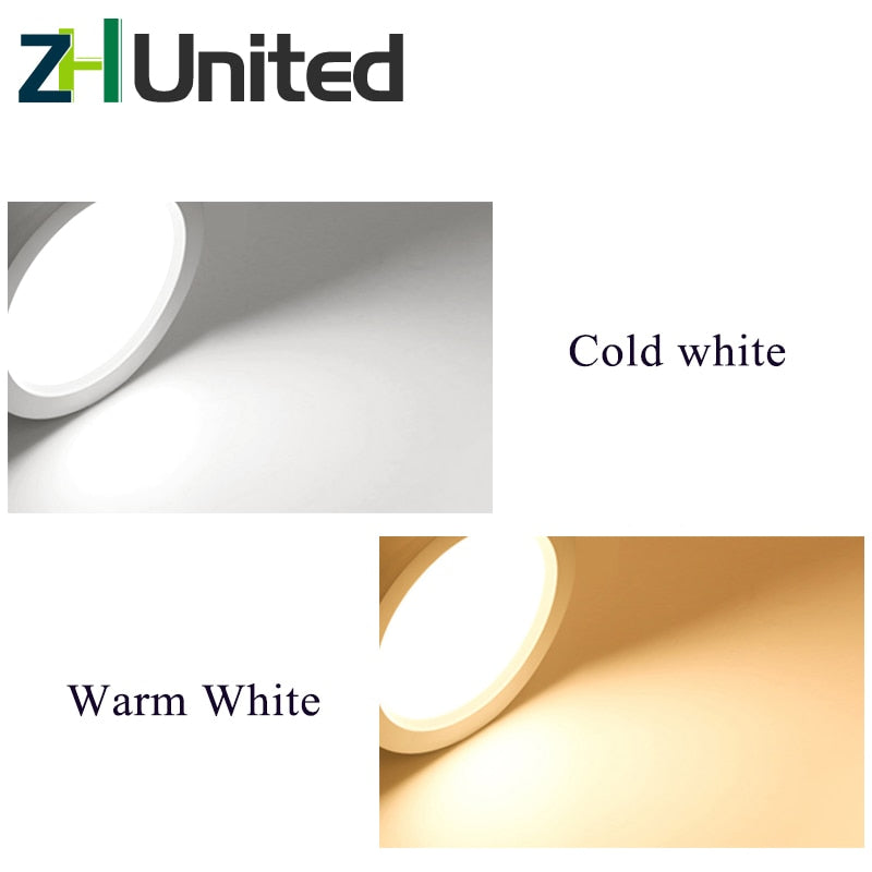 6pcs/12pcs LED downlight ceiling light AC 220V 5W 7W 12W 18W Lamp Recessed warm white / cool white Bulb Bedroom Kitchen indoor