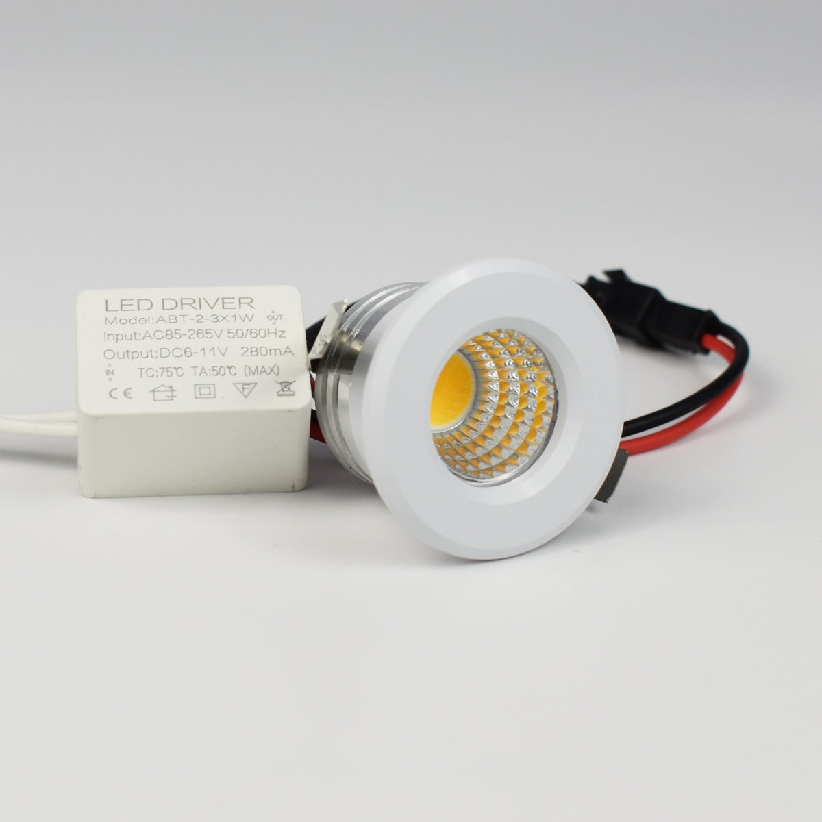 Qualtiy 3W COB LED Spot Downlight Cut Hole 30mm Small Size Cabinet DIY Ceiling Star Light Backlights