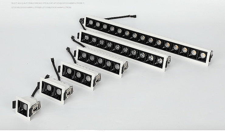 Dimmable LED Downlight Grille lamp Spot Light Indoor 2W/4W/6W/10W/20W/30W Recessed Strip COB ceiling lamp Indoor Lighting