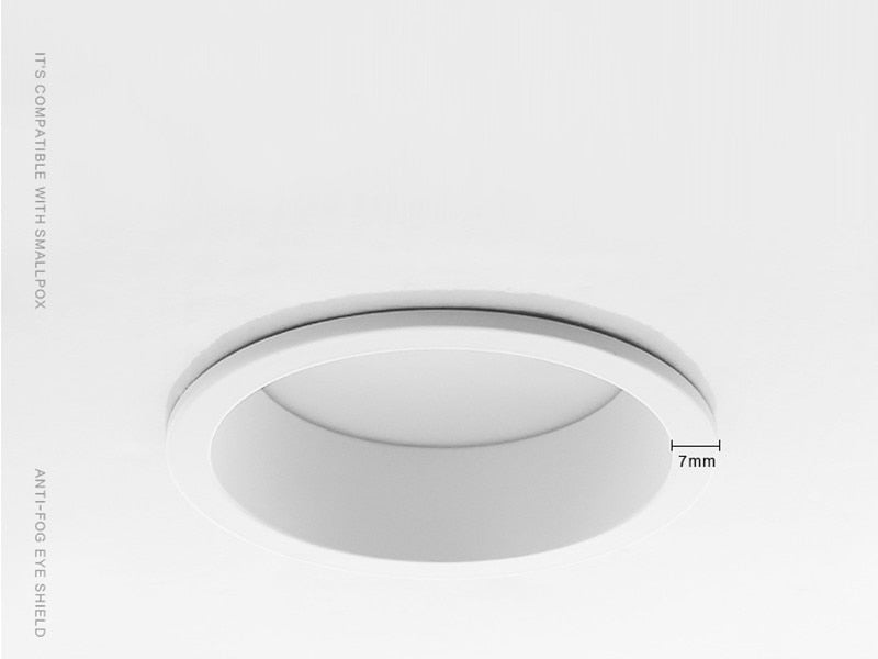 Change color temperature 3000k-6000K Recessed LED Downlight CCT Ceiling Lamp 7W 9W 12w 15w Spotlight Ceiling Fixtures Lighting