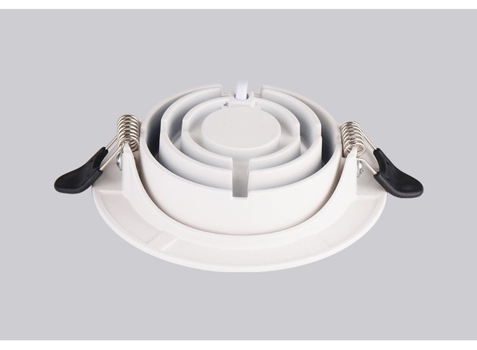 Ultra Thin Led Downlight Lamp 5W 10W 12W Led Spot 220V 110V Ceiling Recessed Downlights Round Led Panel Light for Home Kitchen