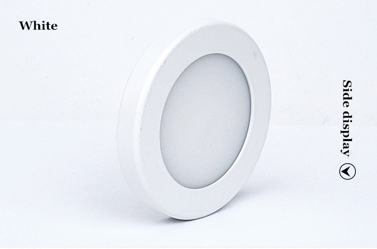 LED Downlight Mini Surface Mounted 220V 240V 5W 7W Panel Spot Light Ultra thin Indoor Lighting Home Kitchen Cabinet Lamp