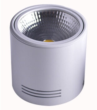 Surface Mounted 12W/18W LED Downlights AC110V/AC220V LED Downlight With White/Cold White/Black/White Housing Colors