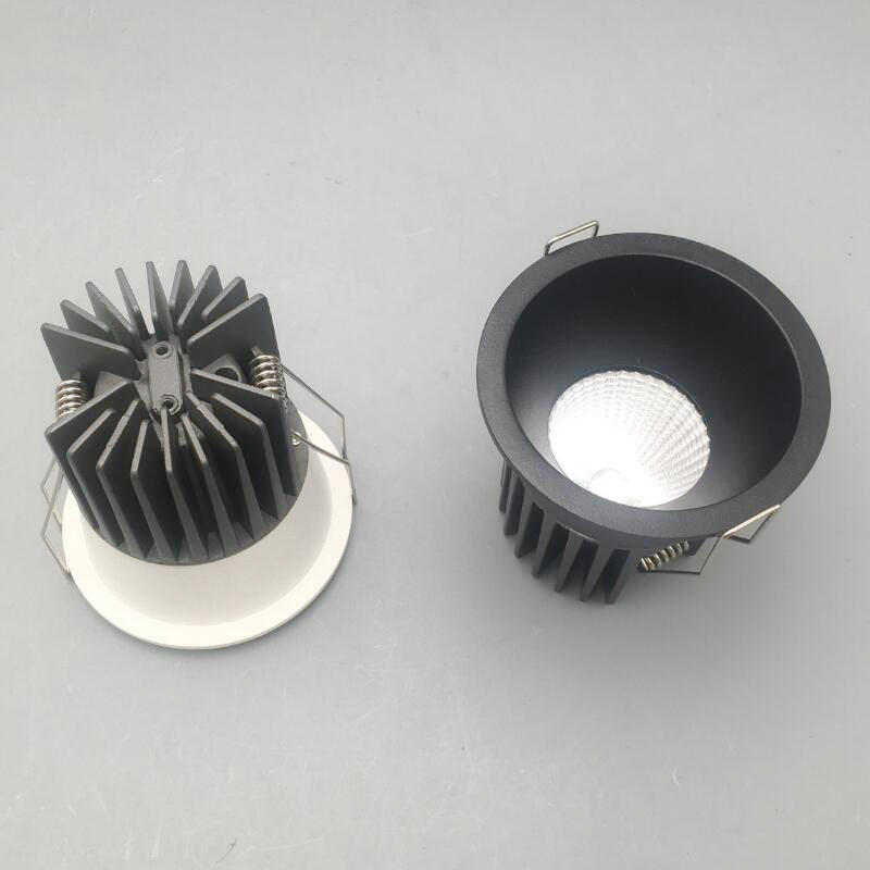 Dimmable LED Downlight 10W 12W 15W Spot LED DownLight 10 PCS Dimmable 110V 220V LED Spot Recessed Downlight