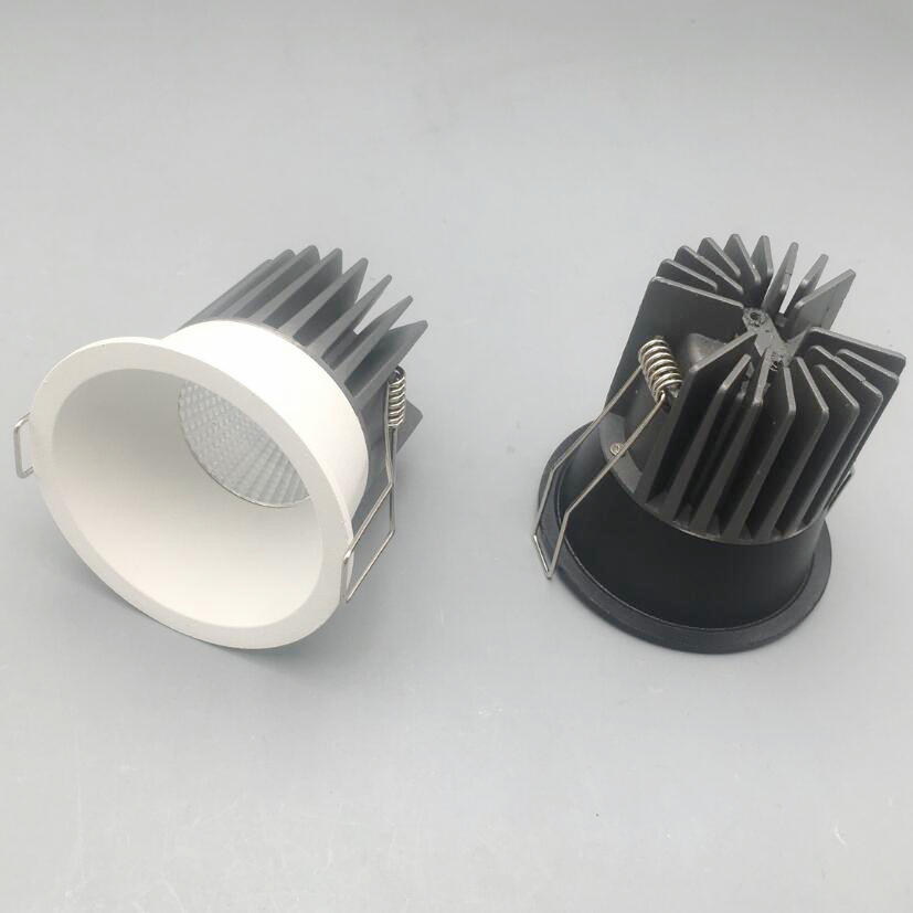 Dimmable LED Downlight 10W 12W 15W Spot LED DownLight 10 PCS Dimmable 110V 220V LED Spot Recessed Downlight