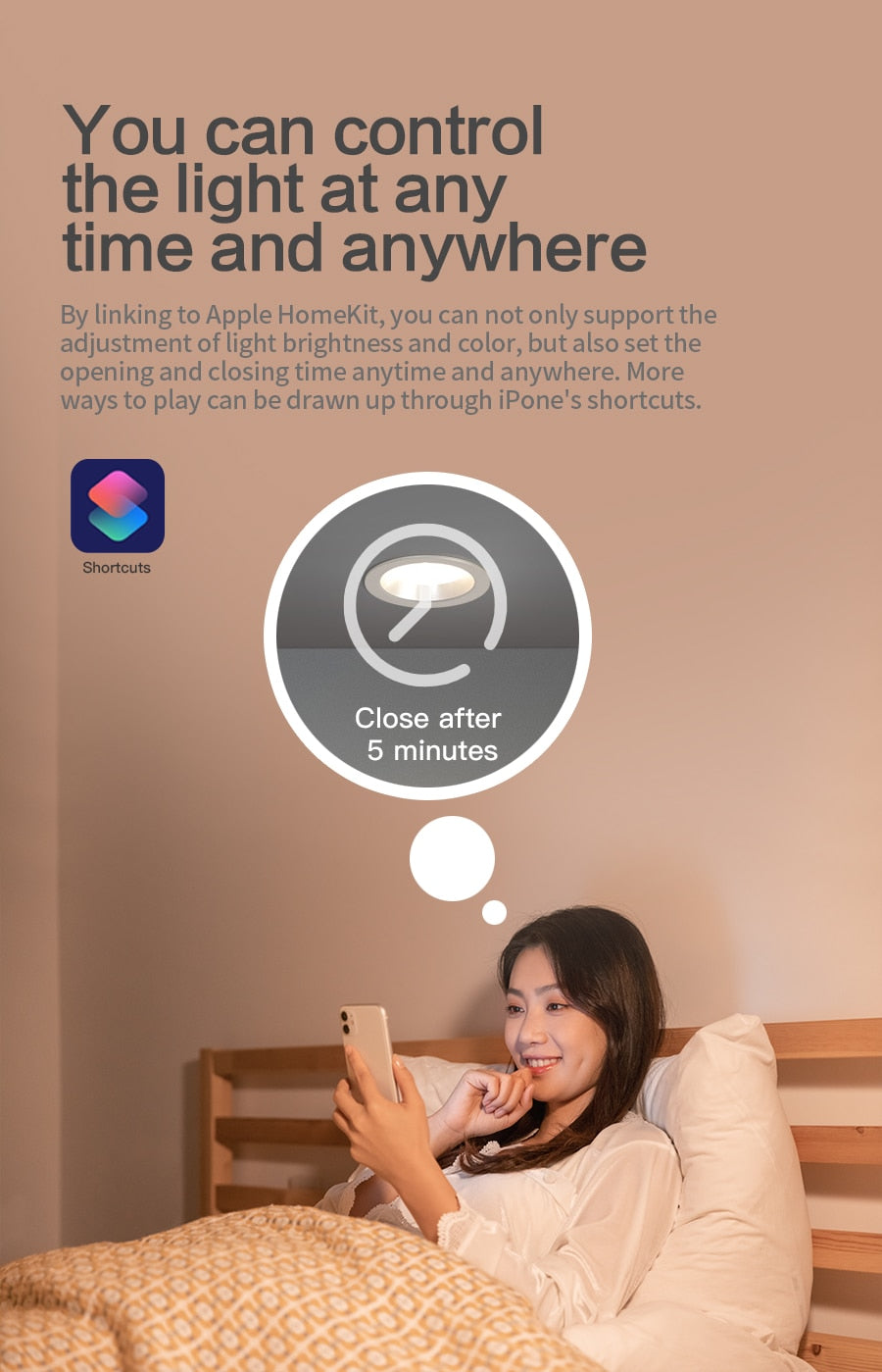 Benexmart Zigbee Tuya LED Dimmable Downlight for Ceiling Round Recessed Lamp Alexa Google Home Work with Homekit via ZMHK-01 Hub