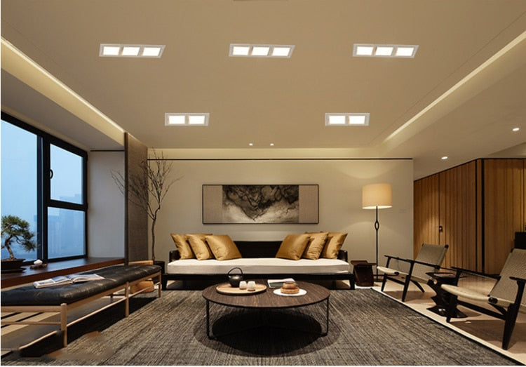 ACETIDE LED Ceiling downlight Angle Adjust 60degree Recessed led Downlight 7W 14W Ceiling Spot Light fixture 3000K--6000K 220V