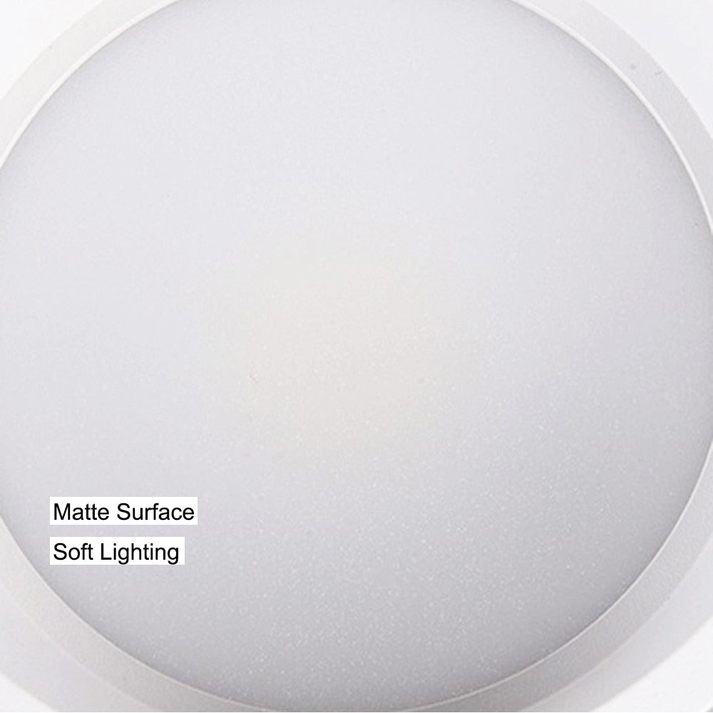 Anti-Glare LED Downlight Recessed 5W 7W 10W LED Spot Light Ceiling Lamp AC85-265V Bedroom Cafe Indoor Decoration LED Light D30