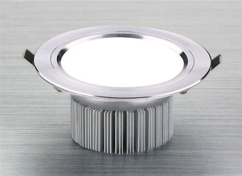 LED Downlight 3W 5W 7W 9W 12W 15W 18W 24W Round Concave Lamp 85V~260V LED Bulb Bedroom Kitchen LED Lights
