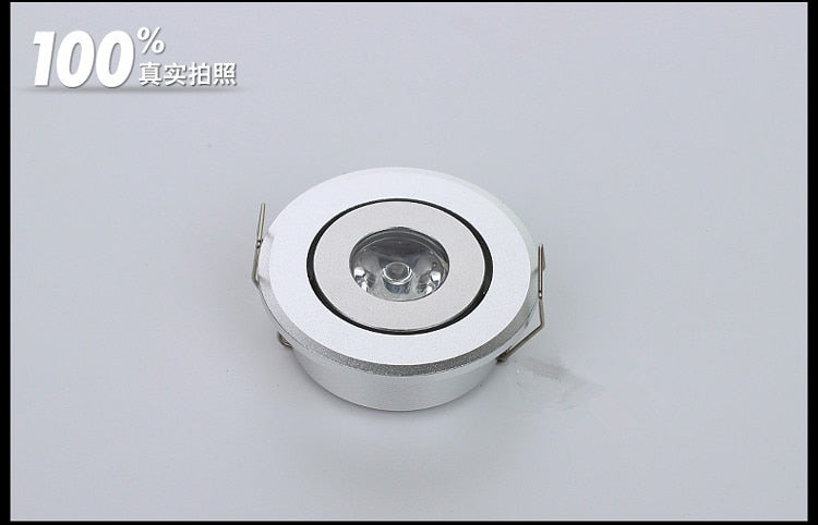 LED 1W 3W 6W MINI downlight 10PCS High Power Recessed Ceiling Down Light Lamps LED Downlights for Living Room Cabinet Bedroom