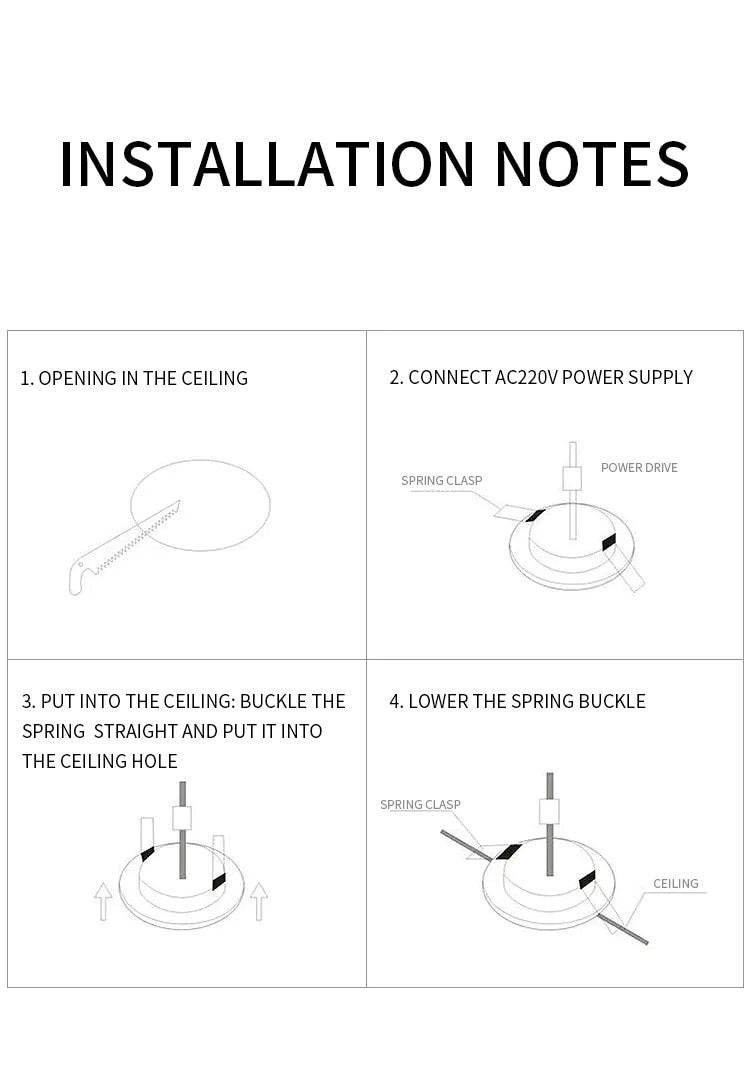 FLKL Chinatown Chinese Style LED Downlight 3W 5W Household Aluminum Alloy And Resin Material Embedded LED Downlight