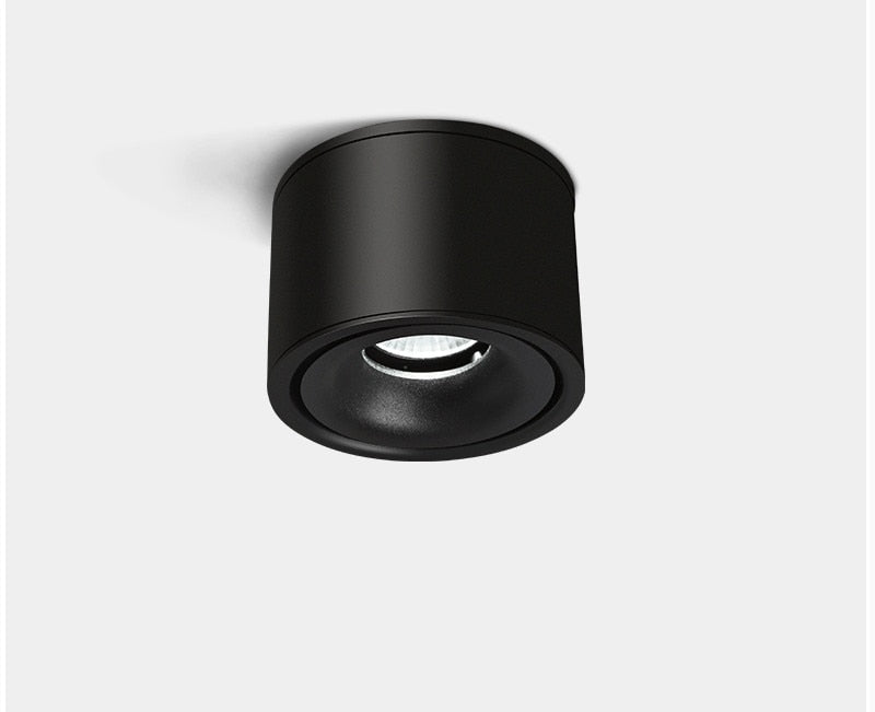 Dimmable Folding Rotating Anti Glare LED Downlights Epistar Chip 10W 15W COB Recessed Ceiling Lamps Spot Lights AC85-265V