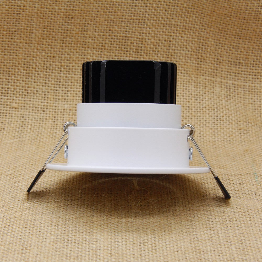 The new Super Bright Recessed LED Dimmable Downlight COB 5W 7W 9W 12W LED Spot light LED decoration Ceiling Lamp AC 110V 220V