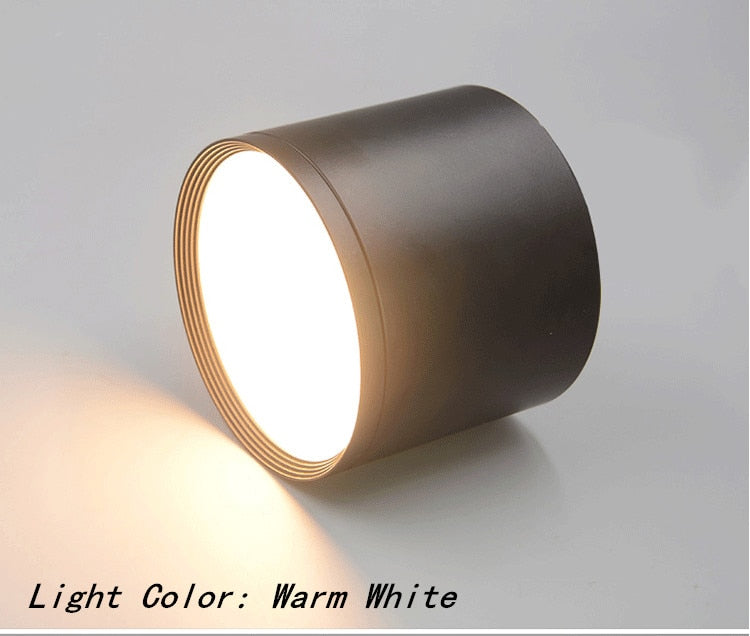 Surface Mounted Ceiling Downlight SMD5730 5W 7W 12W 18W AC85-265V lamp COB Led downlights Ceiling Spot light +led driver