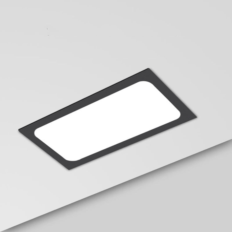 Panel Embedded LED Downlight 12W 18W 24W Square LED Spotlight LED Ceiling Light AC110V 220V