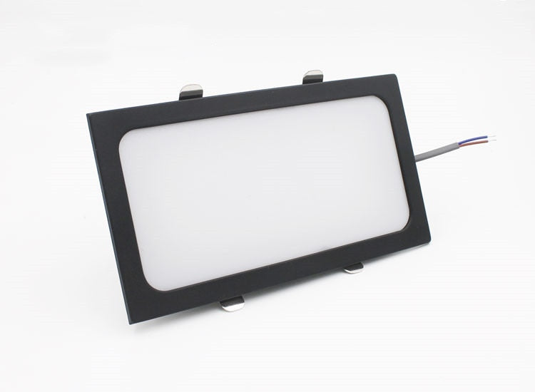 Panel Embedded LED Downlight 12W 18W 24W Square LED Spotlight LED Ceiling Light AC110V 220V