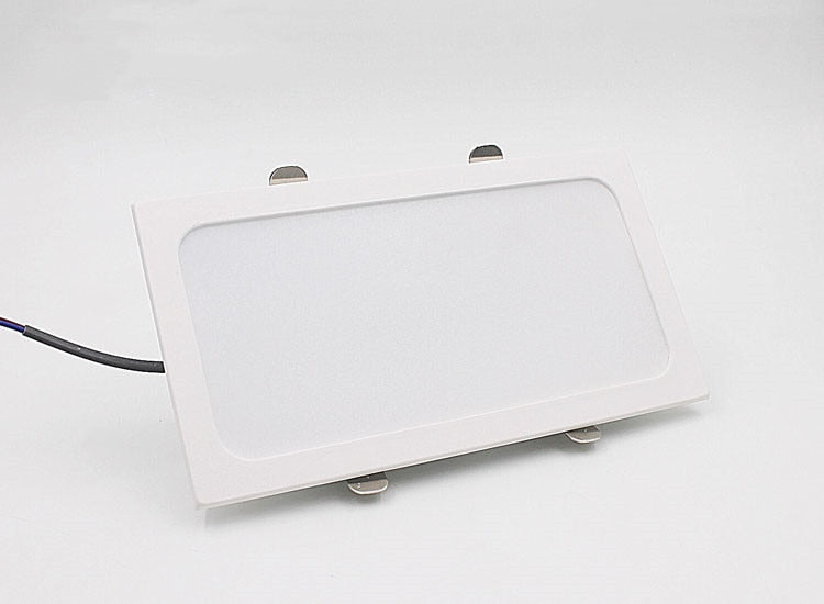 Panel Embedded LED Downlight 12W 18W 24W Square LED Spotlight LED Ceiling Light AC110V 220V