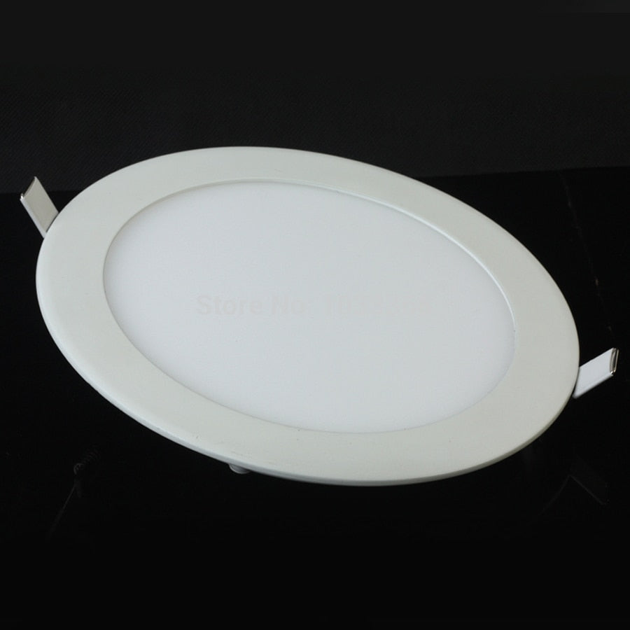 Dimmable LED Ceiling Downlight 6W 9W 12W 15W Recessed Panel Light 110-220V Warm White/White/Cold White indoor Panel Light