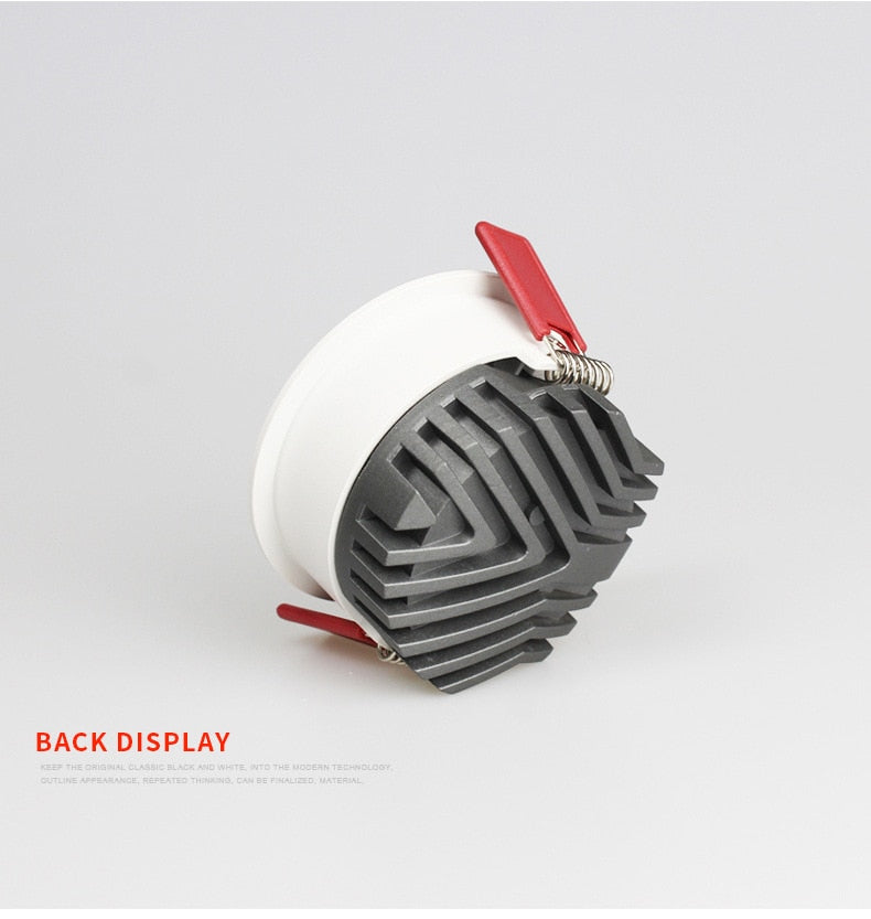 Dimmable LED Downlight 7W Anti-Glare led Ceiling Lamp AC 220V 110V LED Spot Lighting Bedroom Kitchen led Recessed Downlight