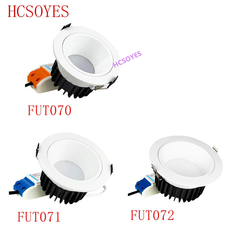 MIBOXER FUT070 FUT071 FUT072 6W 12W 18W RGB+CCT LED Downlight AC100~240V 50/60Hz Smart Phone APP / Remote / voice control