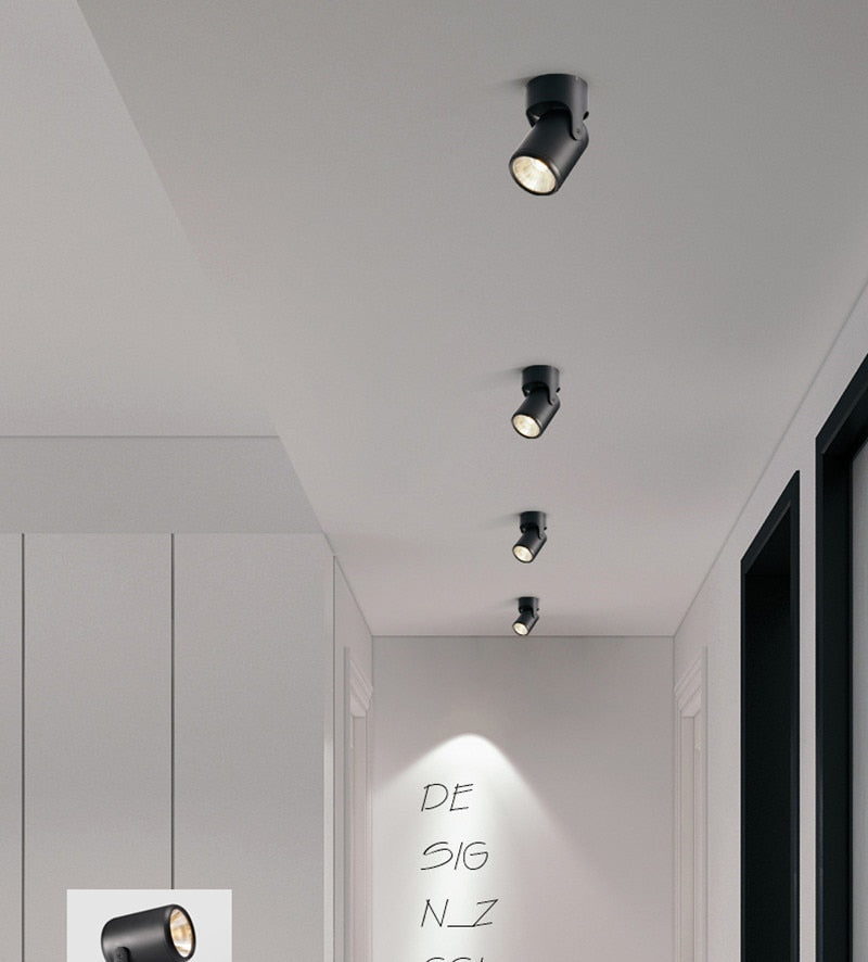 Dimmable LED Ceiling light down light 18W 15W 12W 10W No opening AC85-265V LED Downlight Ceiling lamp Spot light decoration