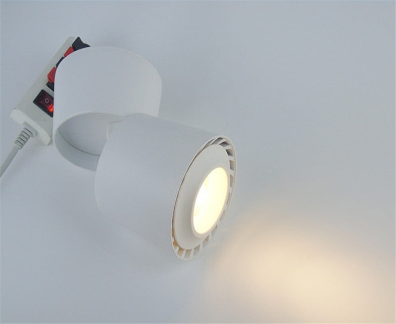 Led downlight Surface mounted 3W/5W/7W/12W/15W Adjustable 90 degrees Spot light 360 Rotatable led lamp LED Ceiling Lamp