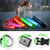 LED Glowing Dog Collar Rechargeable Luminous Collar Adjustable large Dog Night Light Collar Pet Safety Collar for Small Dogs Cat