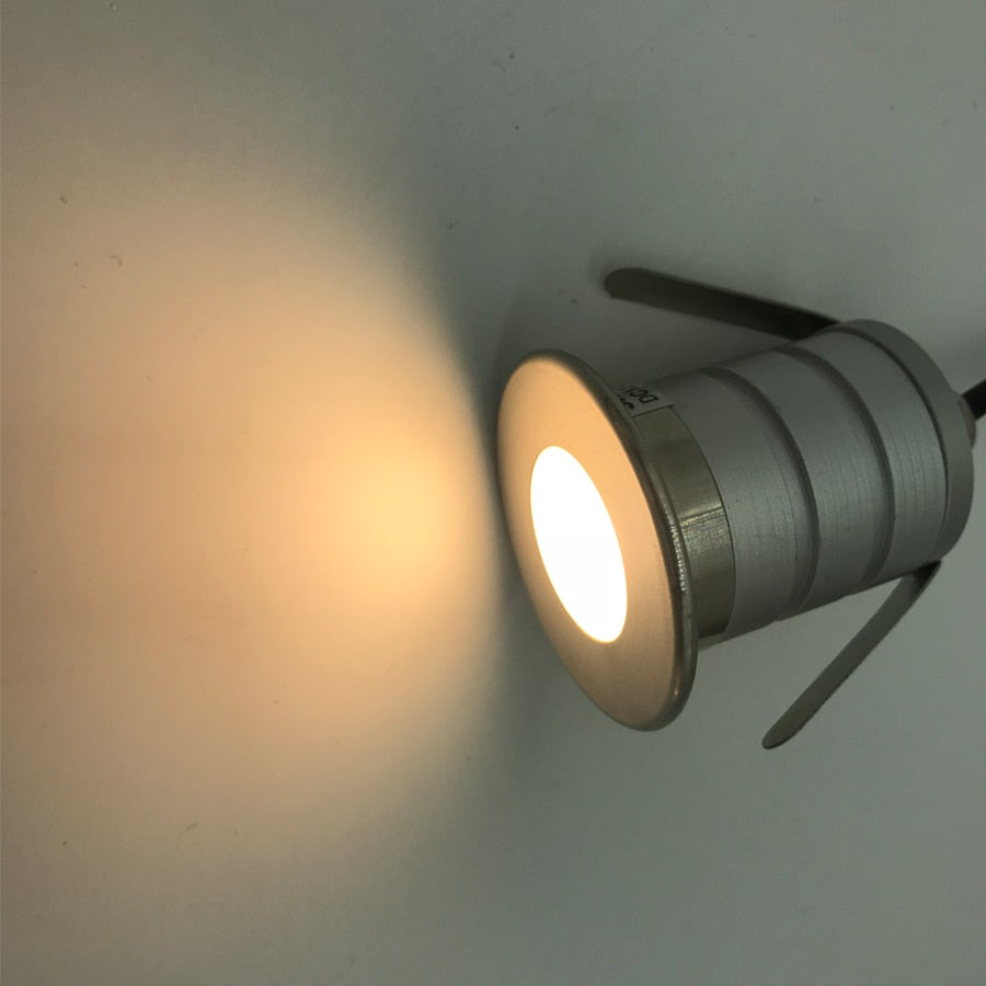 Dimmable IP67 3W 12V-24V DC Mini LED Downlight Lamp Garden Underground Pool Park Spot Lighting Marine Boat Ceiling Lamps