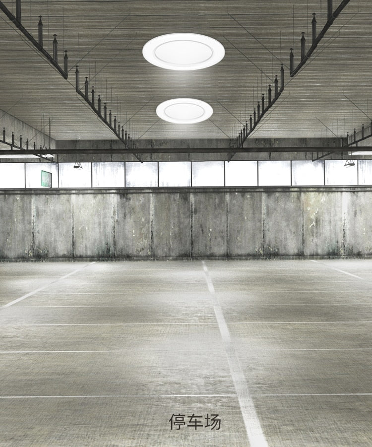 FLKL Embedded LED Induction Downlight 5W 9W 12W 18W Voice Control Radar Human Body Induction Smart Home Corridor Ceiling Light