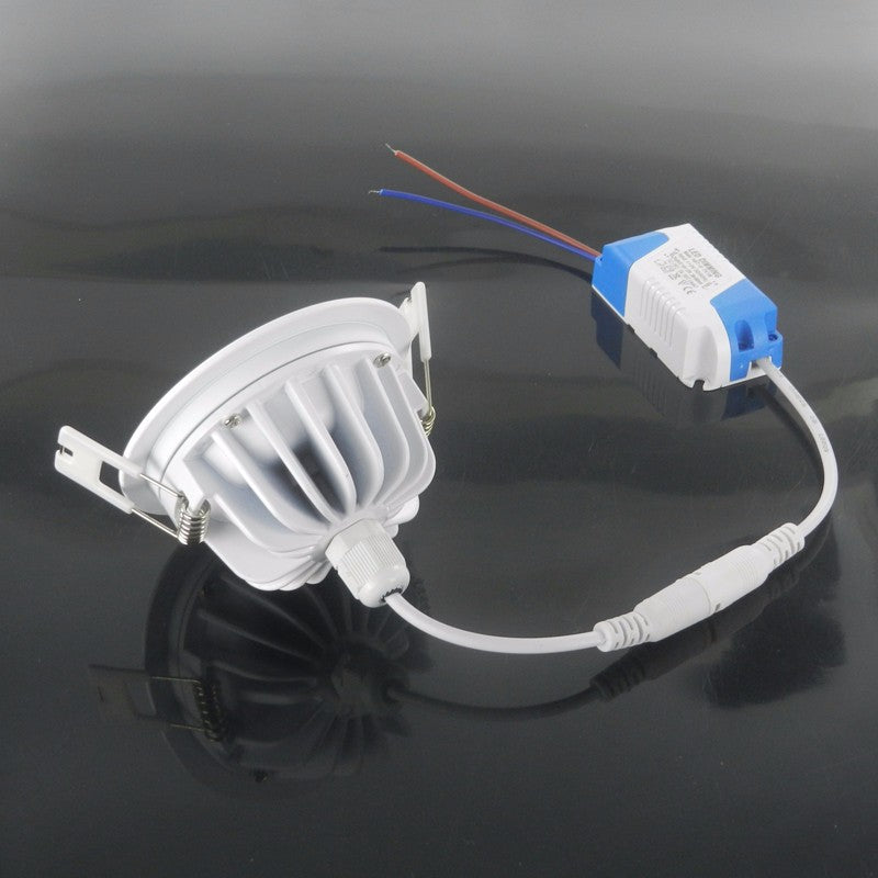 LED Down light COB Dimmable 5W 7W 9W 12W LED Recessed ceiling downlights Lamp de luz de techo For Home Lighting Decorate