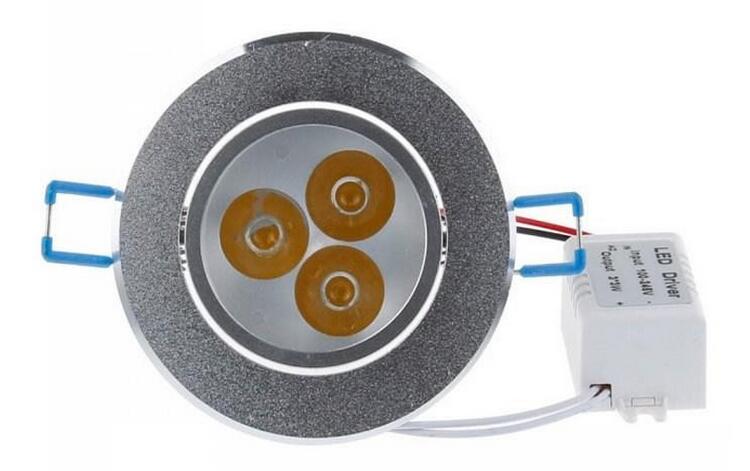 Led Ceiling Light 3x3w 9W 12W 15W Dimmable LED Recessed Ceiling Down Spotlight Led Bulb Lamp Downlight Lighting Spotlight