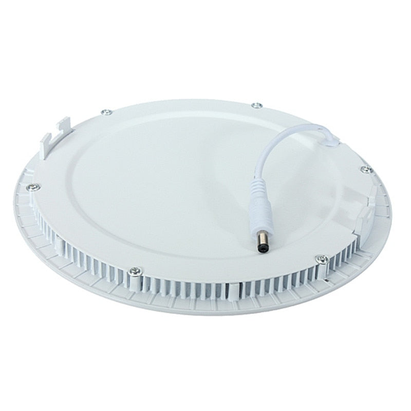 LED Downlight 10pcs/lot Ultra thin 25W led panel light AC85-265V Warm/Natural/Cold White LED Downlight Recessed light