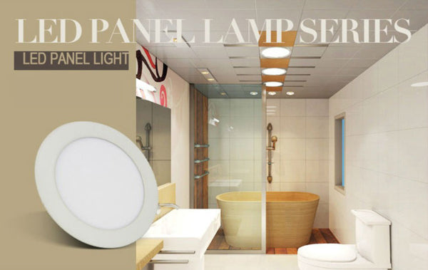 LED Downlight 10pcs/lot Ultra thin 25W led panel light AC85-265V Warm/Natural/Cold White LED Downlight Recessed light